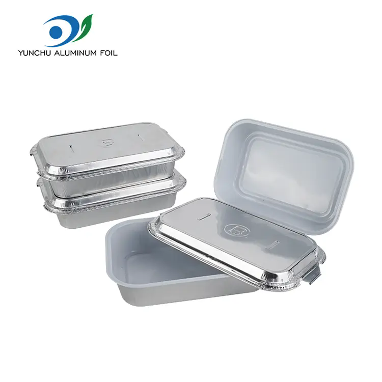 Envases de papel de aluminio para comidas de aerolíneas: embalaje de alta calidad para catering aéreo