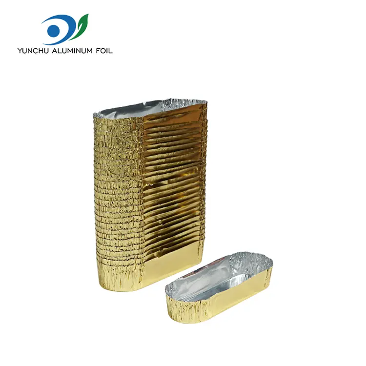 Recipientes de aluminio de aluminio ovalado de aluminio ovalado