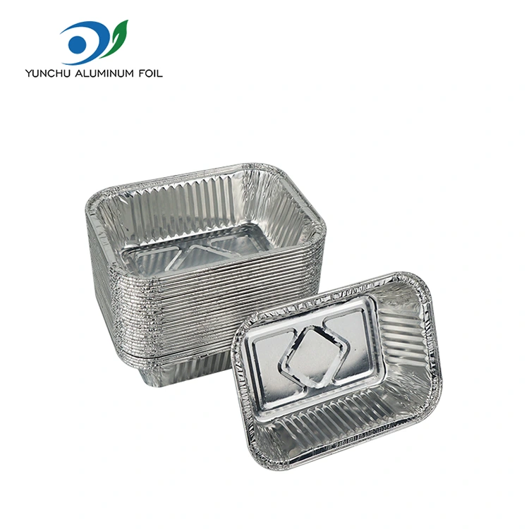 Freidora de aire para hornear contenedores de aluminio de aluminio