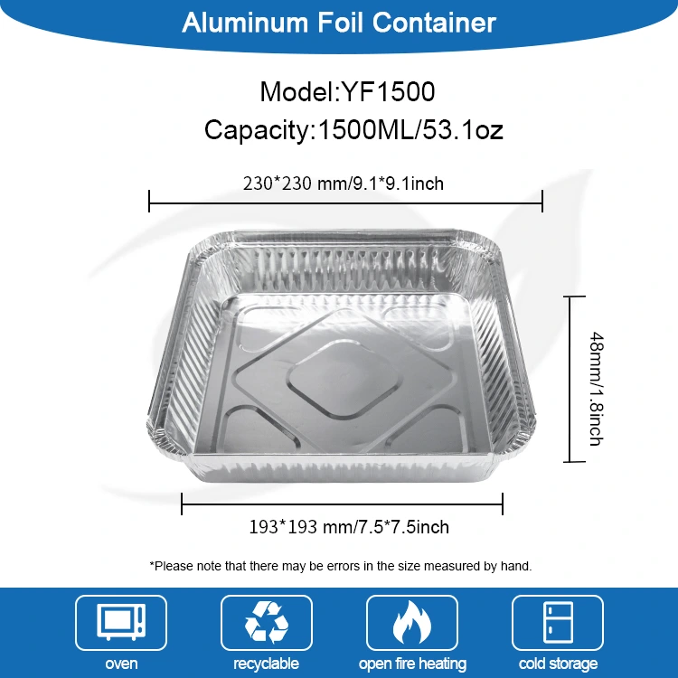 Brochetas desechables brochetas de aluminio plateado recipientes de aluminio