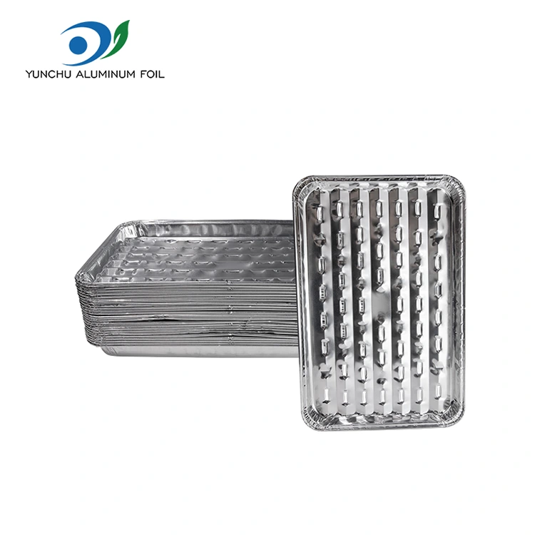 Sartén de parrilla desechable