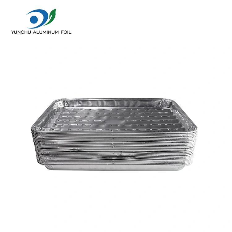 Sartén de parrilla desechable