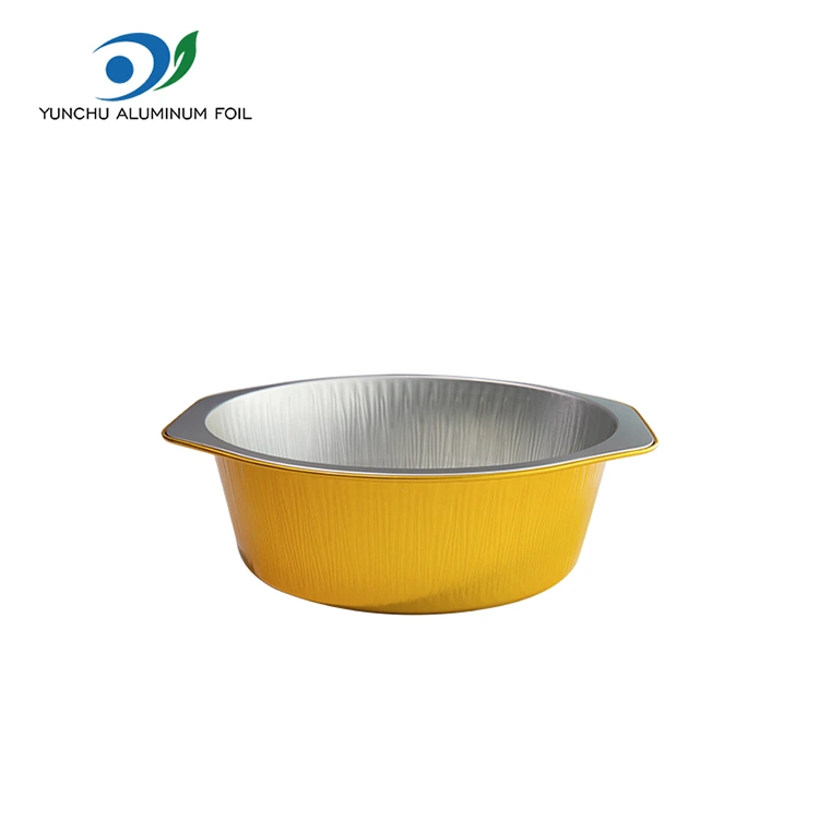 Envases de papel de aluminio con forma especial desechables para acondicionamiento de alimentos Envases de papel de aluminio con forma especial desechables para acondicionamiento de alimentos