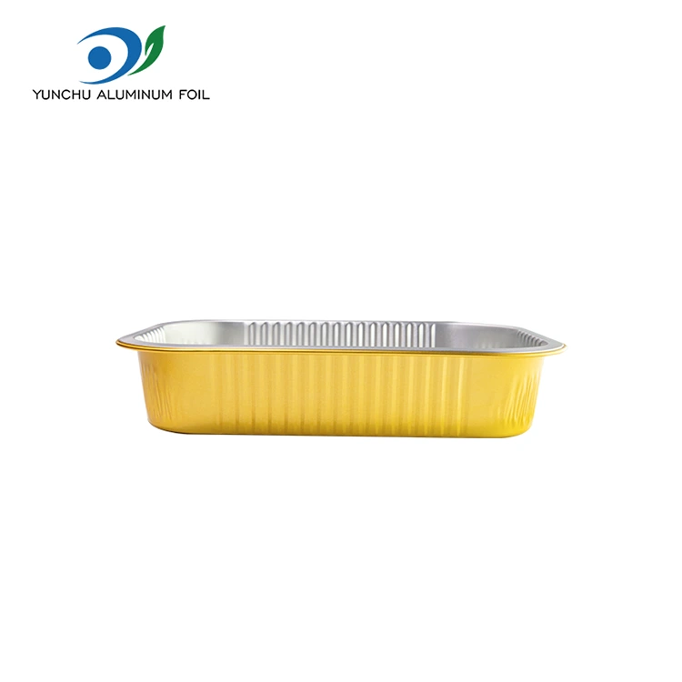 Envases de comida de aluminio resistentes para comida para llevar y entrega a domicilio Envases de comida de aluminio resistentes para comida para llevar y entrega a domicilio