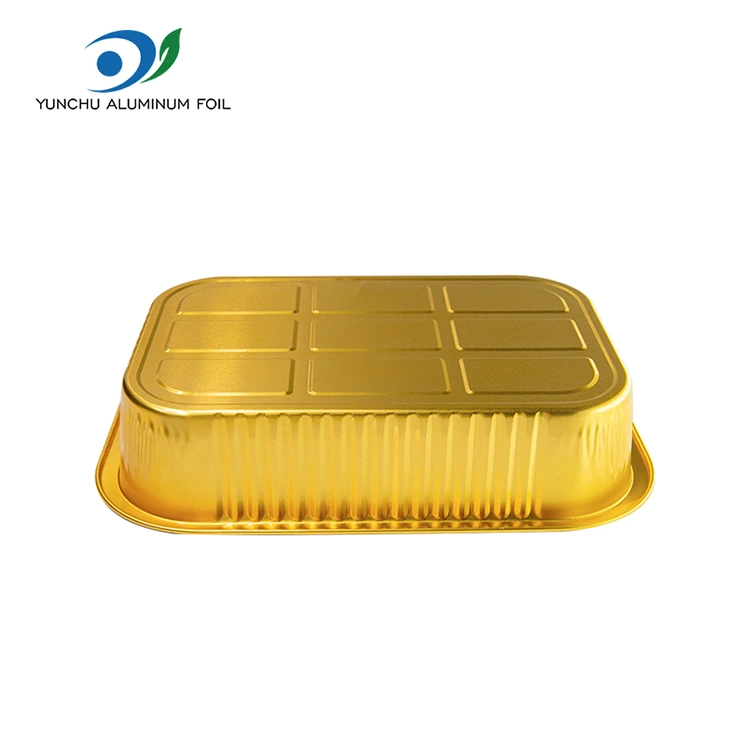 Envases de comida de aluminio resistentes para comida para llevar y entrega a domicilio