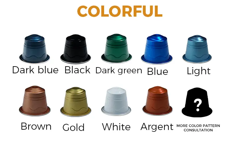 Silicone-Seal-Free Empty Coffee Capsule