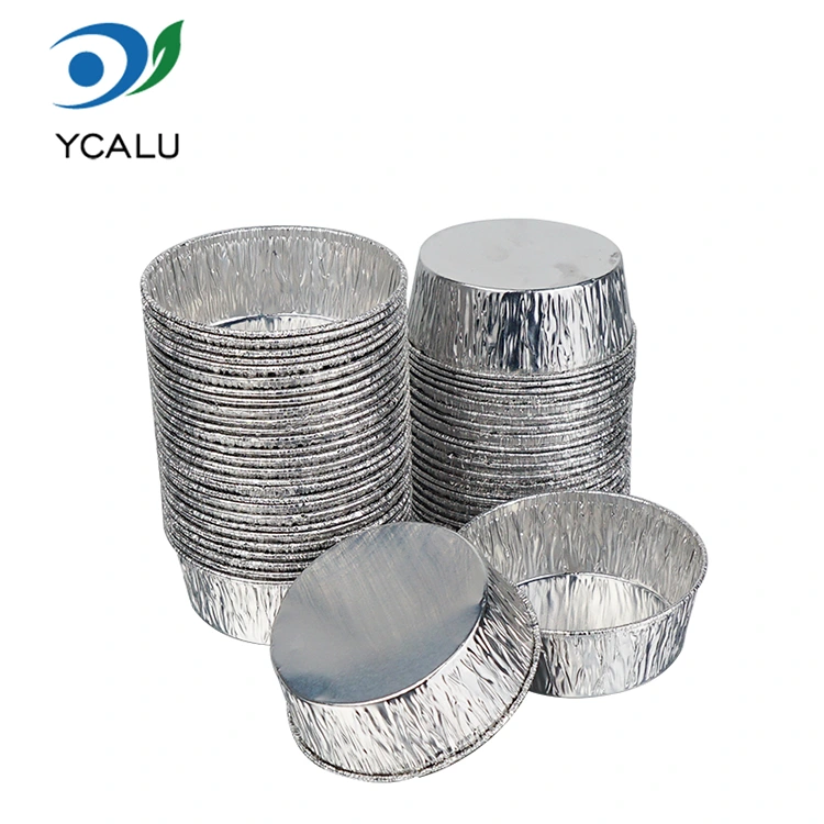 Envases superiores de la torta del papel de aluminio para el empaquetado del postre para llevar