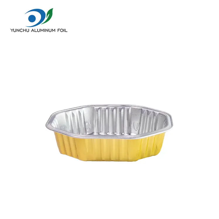 Cazos de aluminio de aluminio para pasteles de forma especial