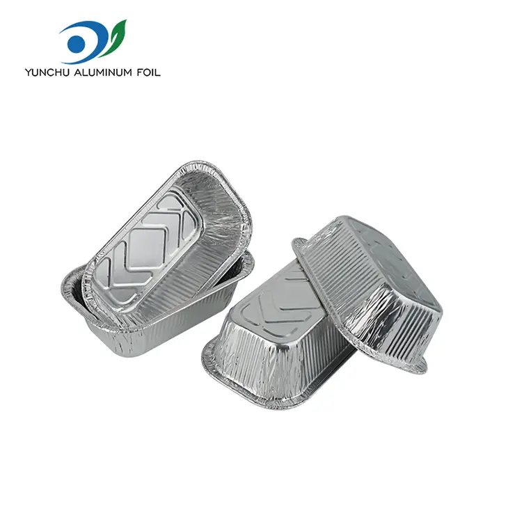 Freidora de aire cuadrado Catering Silver Aluminium Recipe de aluminio